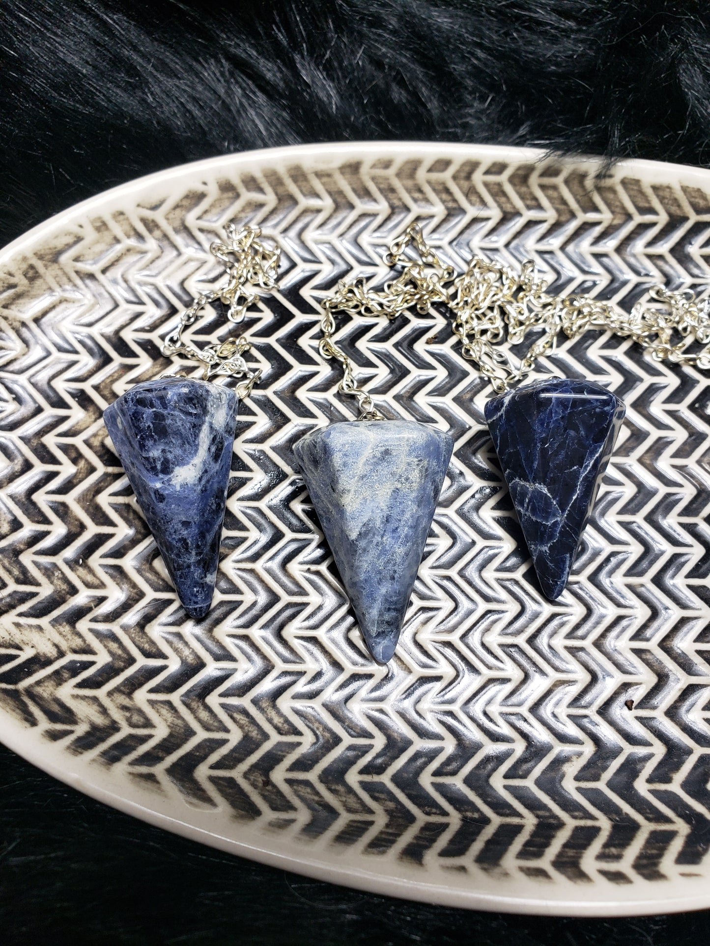 Sodalite Pendulum + Pendulum + Sodalite