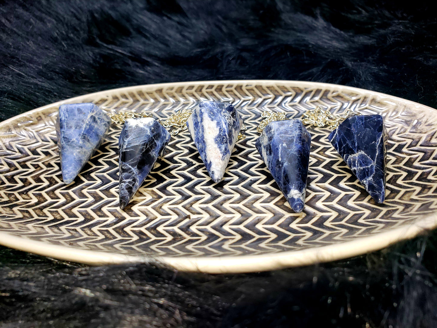 Sodalite Pendulum + Pendulum + Sodalite