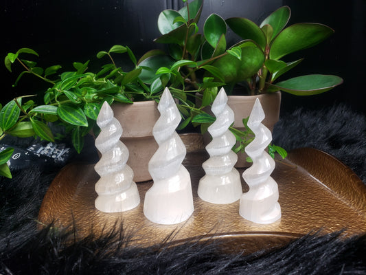 Satin Spar Towers + Selenite Towers + Crystal Towers + Spiral Towers + Unicorn Horns