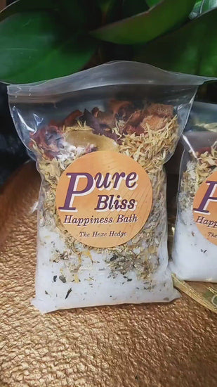 Pure Bliss Happiness Ritual Bath + Ritual Bath + Spell Bath + Happiness Bath + Bath Salts