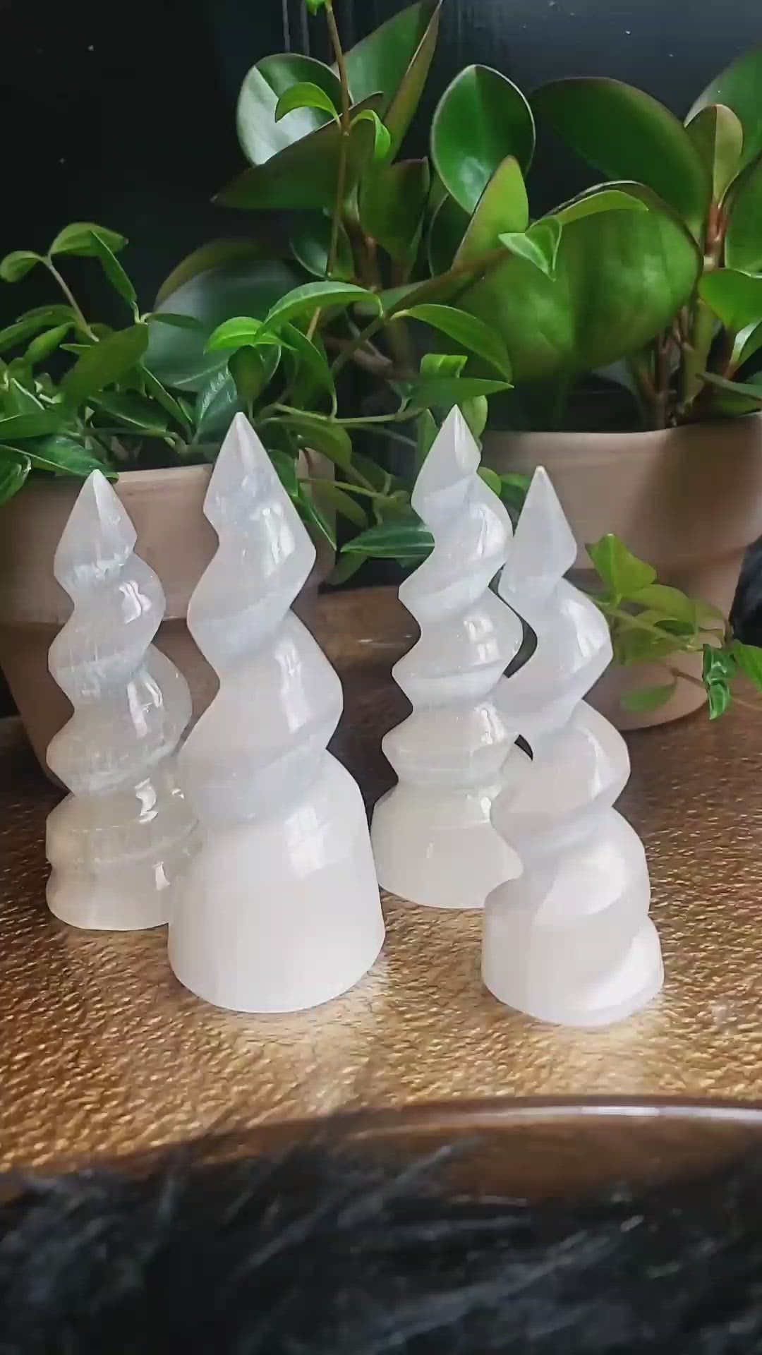 Satin Spar Towers + Selenite Towers + Crystal Towers + Spiral Towers + Unicorn Horns