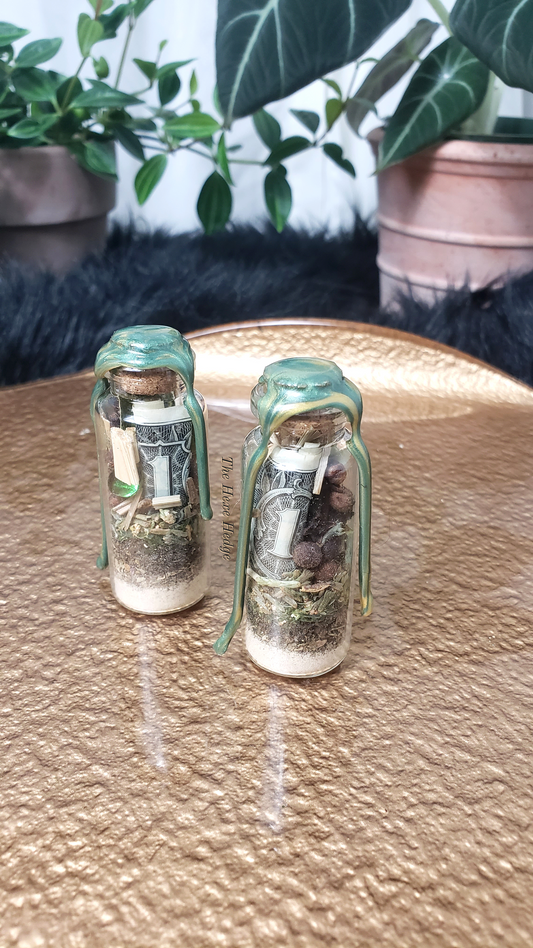 Ain't No Rest for the Wicked Prosperity Spell Jar + Spell Jar + Prosperity Spell + Money Spell
