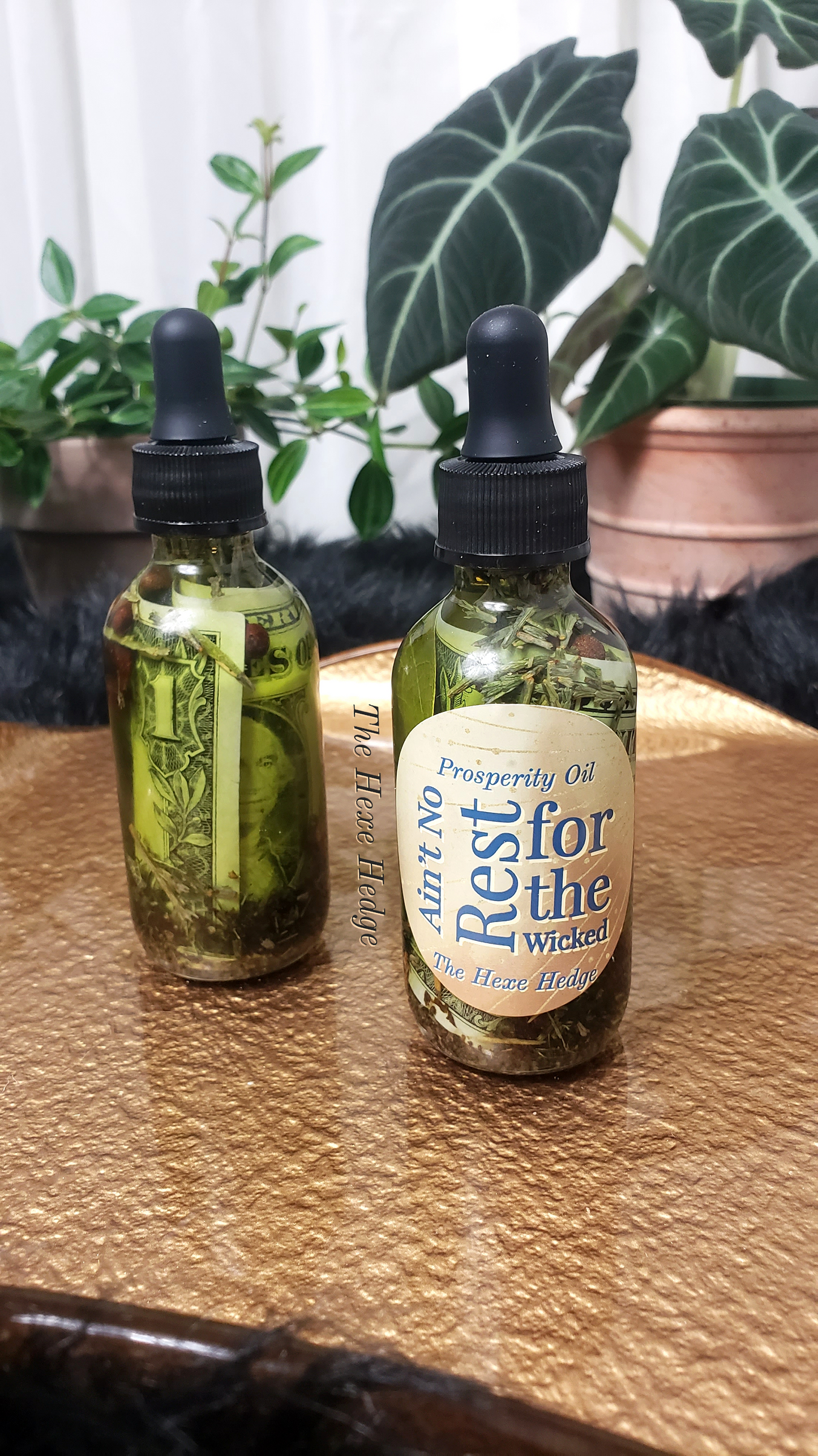 Ain't No Rest for the Wicked Prosperity Ritual Oil + Spell Oil + Ritual Oil + Prosperity Oil